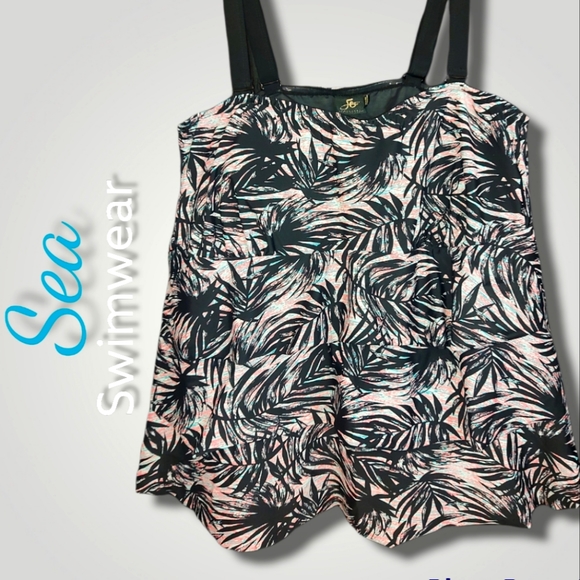 Sea Swimwear Ruffle Top - Picture 1 of 7